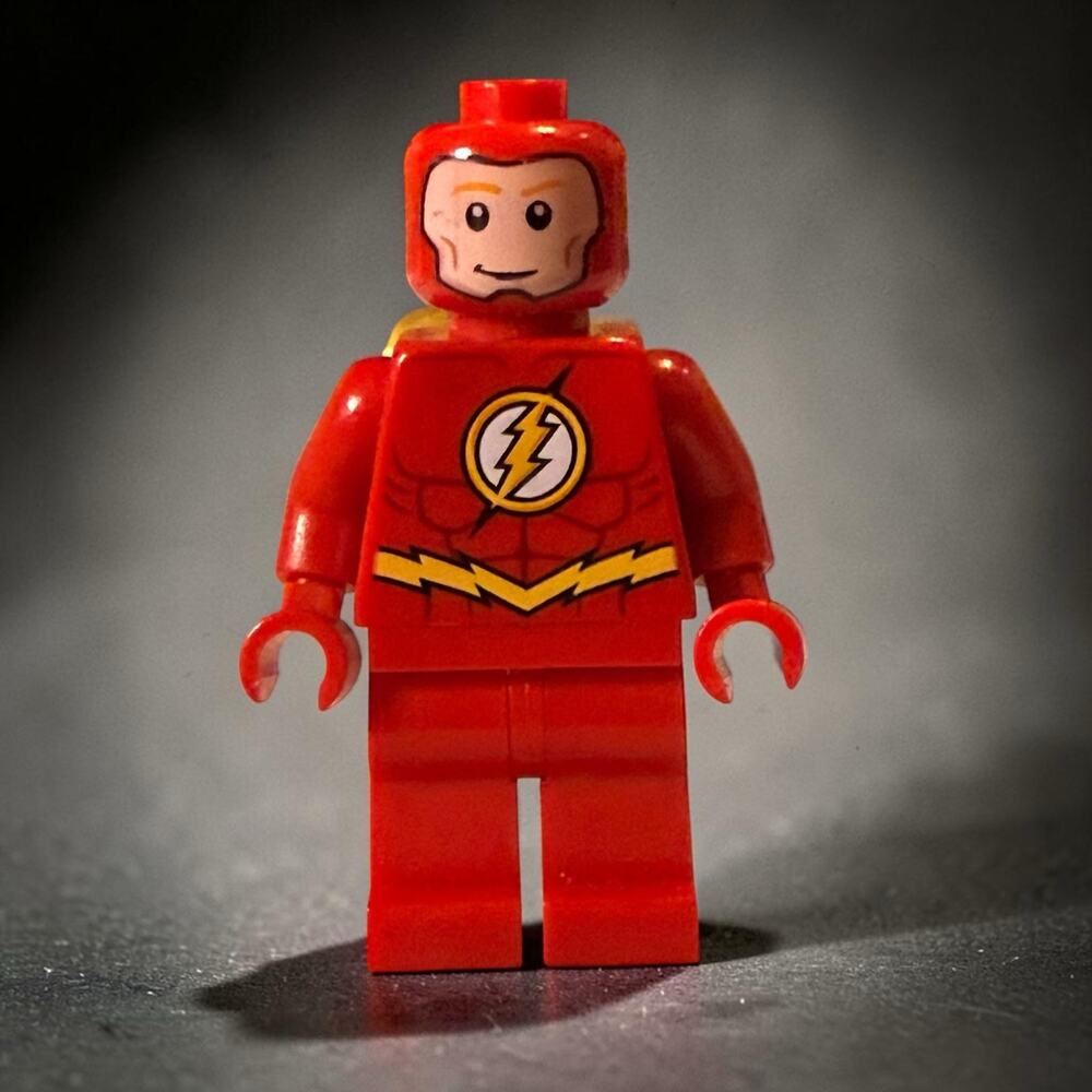LEGO The Flash, sh0087 DC Minifigure Collectible NO HELMET